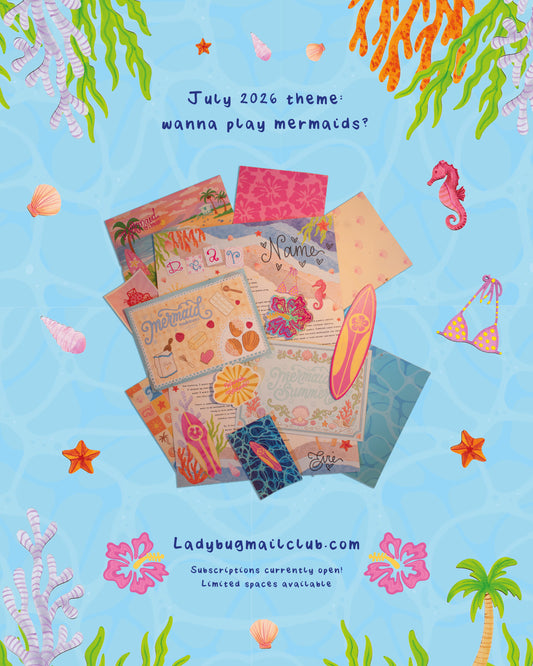Ladybug Mail Club (Monthly Mail)