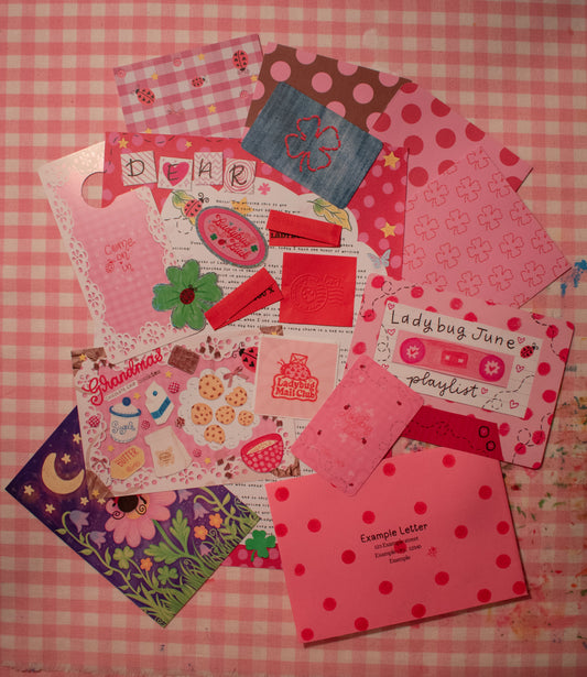 June 2026 mail reveal: 'Ladybug Luck' 🍀🐞