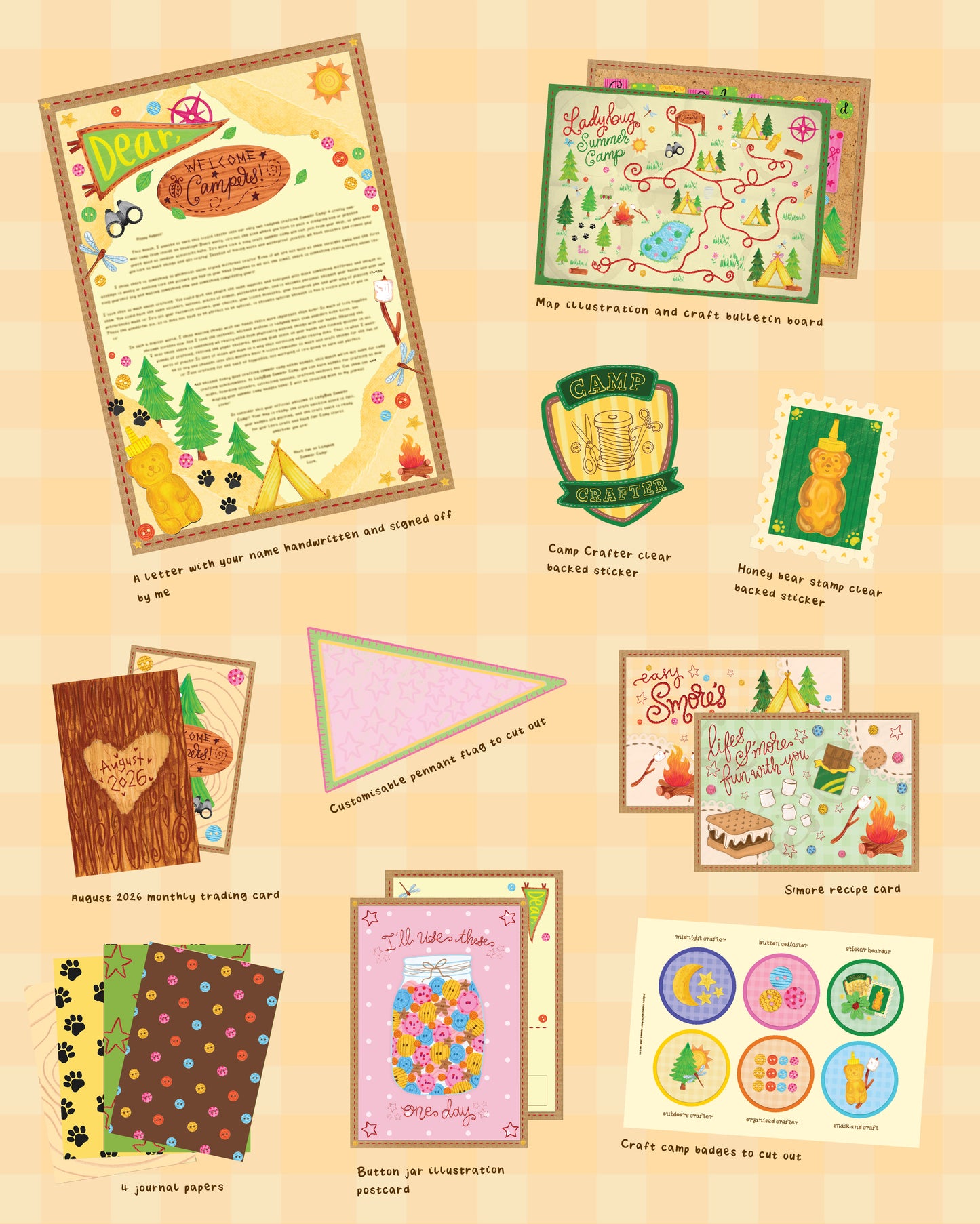 Ladybug Mail Club (Monthly Mail)